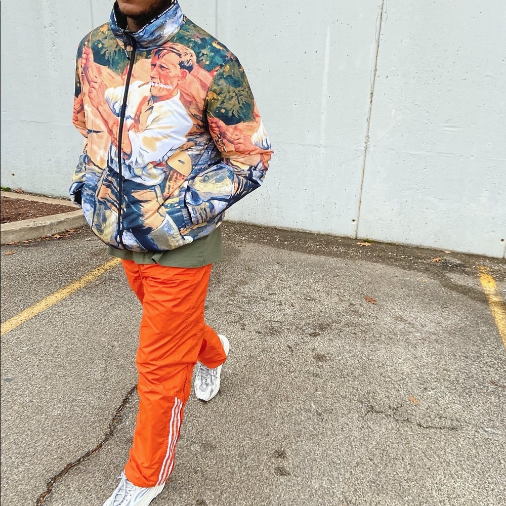 40s&Shorties Reversible Puffer Coat